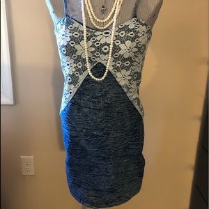 S/M Jean like material Dress